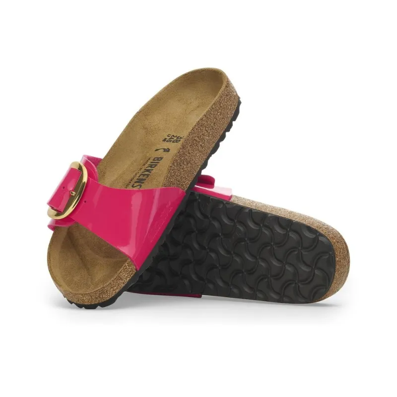 Birkenstock Slip-Resistant Slide Slippers Women's Fuchsia Regular-4