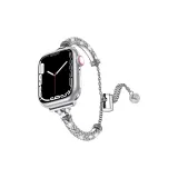 Crisscross Full Rhinestones, Silver