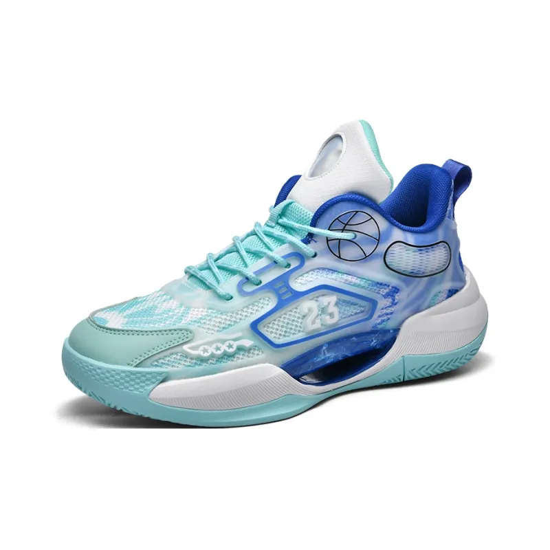 Kuding Cushioning Wear-Resistant Mid-Top Basketball Shoes Unisex-3
