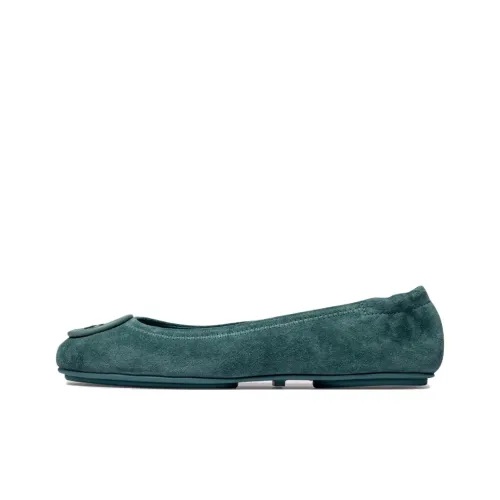 TORY BURCH Minnie Casual Single Shoes Women's Iron Cyan