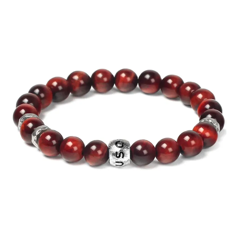 SUSOOK Tiger's Eye Stone Bracelets Unisex-0