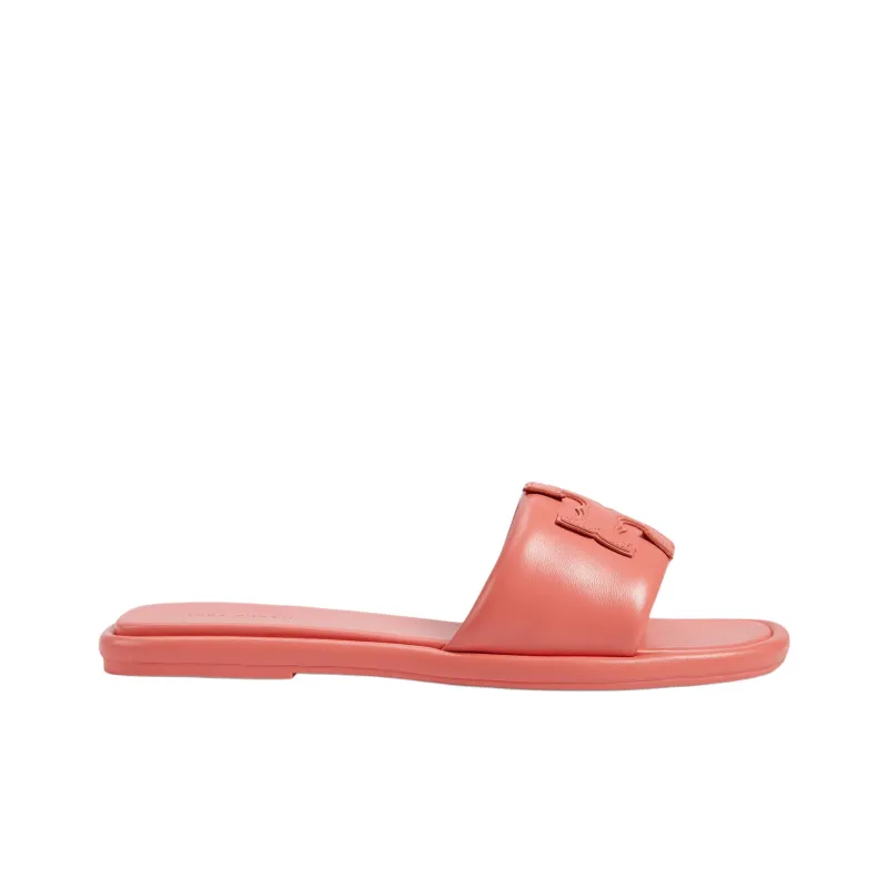 TORY BURCH Rubber Sole Slide Slippers Women's Pink-1