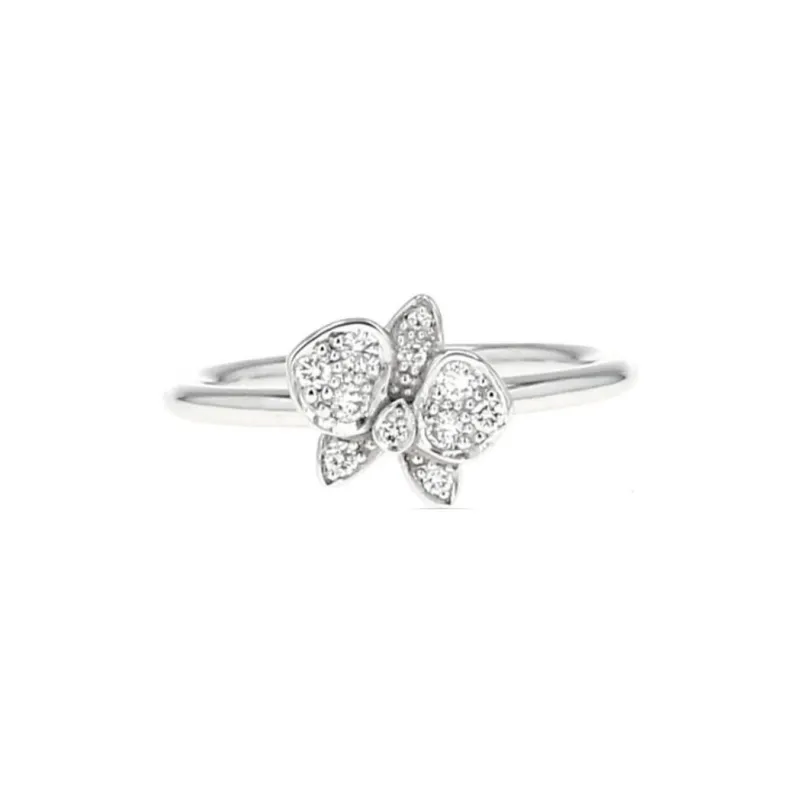 CARTIER 18K White Gold Rings Women's Silver-0