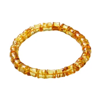Abby's Wonderland Beeswax Amber Bracelets Unisex