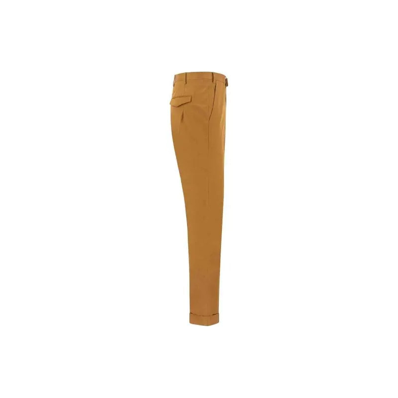 PT Pantaloni Torino Casual Pants Men's Brown-2