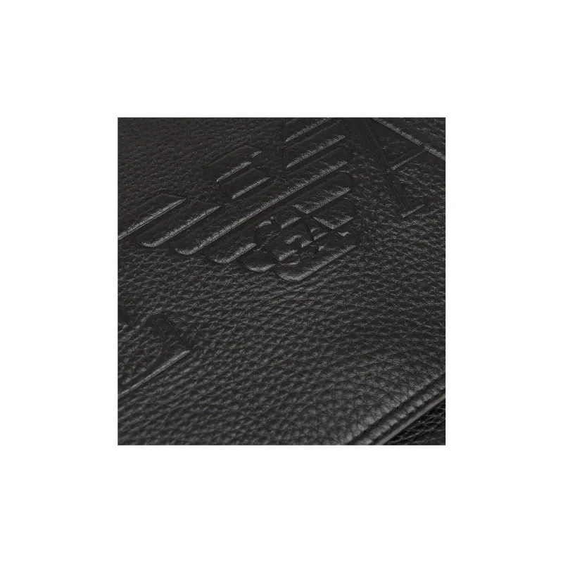EMPORIO ARMANI Cow Leather Shoulder Bag Regular Men's Black-5