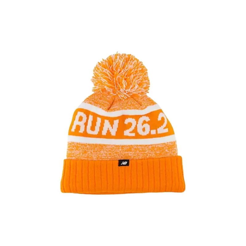 New Balance Acrylic Beanies Unisex Orange-1