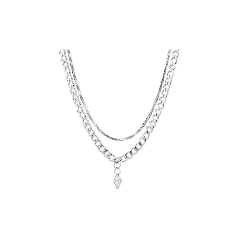 GUDUD Titanium Steel Necklaces Unisex Brand New-0