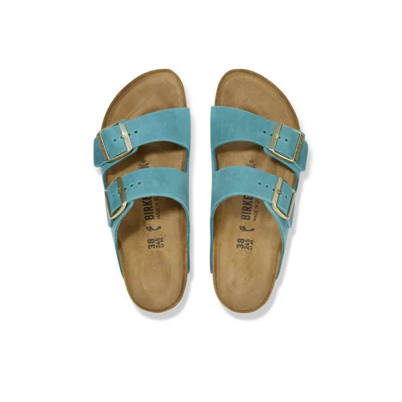 Birkenstock Arizona Series EVA Slip-Resistant Slide Slippers Women's Bay Blue Regular-3