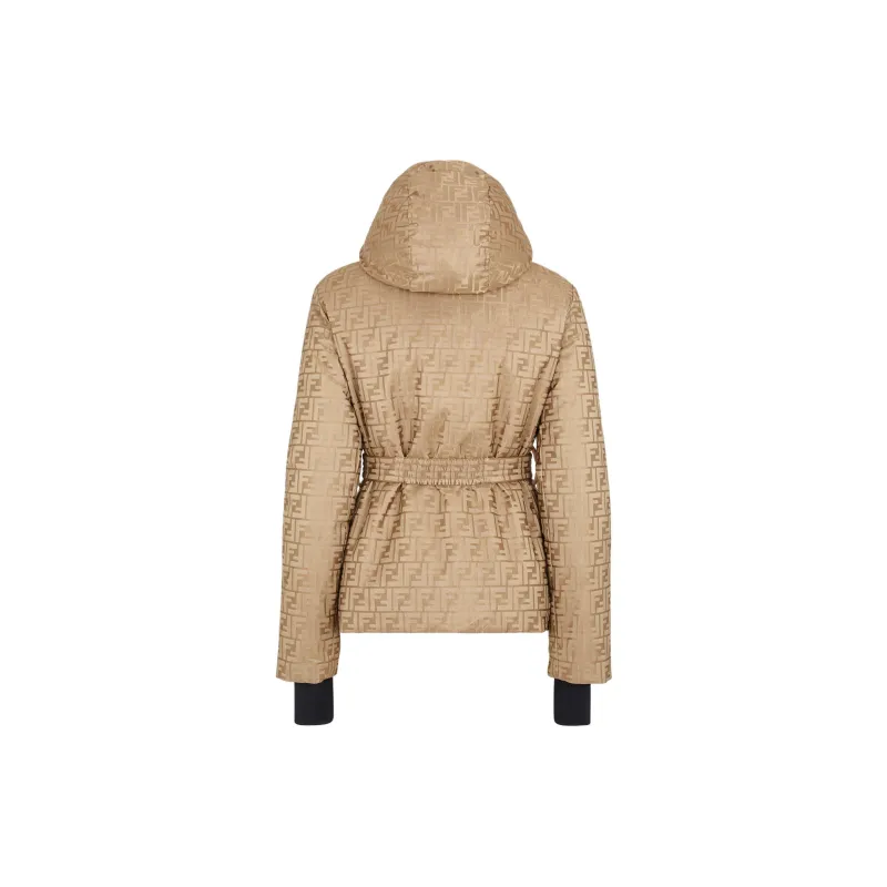 FENDI Ski Belted Monogrammed Jacket-1