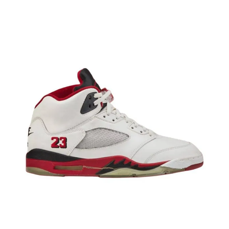 JORDAN 5 Retro Fire Red Black Tongue 2025-1