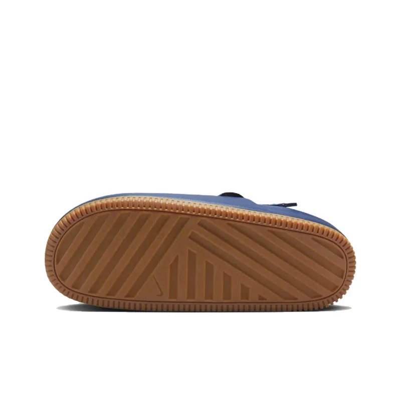 Nike Calm Mule Abrasion Resistant Slip Resistant Closed Toe Slippers Men's Blue-4