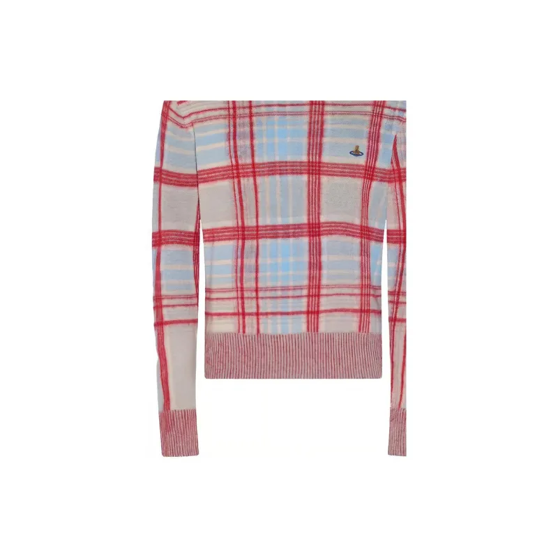 Vivienne Westwood Madras Tartan jacquard Jumper-4