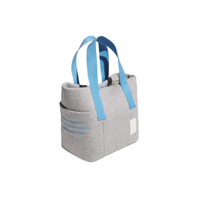Adidas Cotton Tote Bag Shopping Bag Handbag Women's Light Gray-1