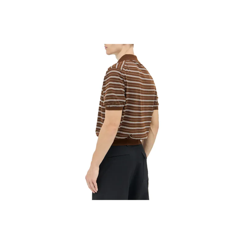 MIU MIU Polo Shirt Women's Brown-4