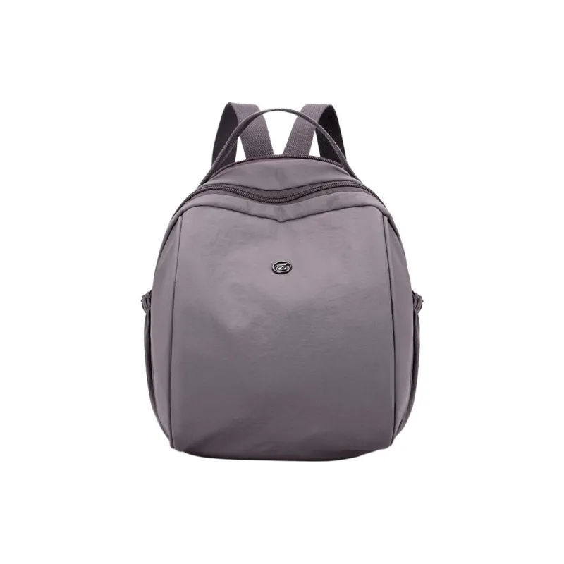 Ji Reminiscence Nylon Backpack Unisex Black Cocoa Pearl Matcha Sponge Cotton Creamy Egg Yolk Fringe Vanilla Cream-7