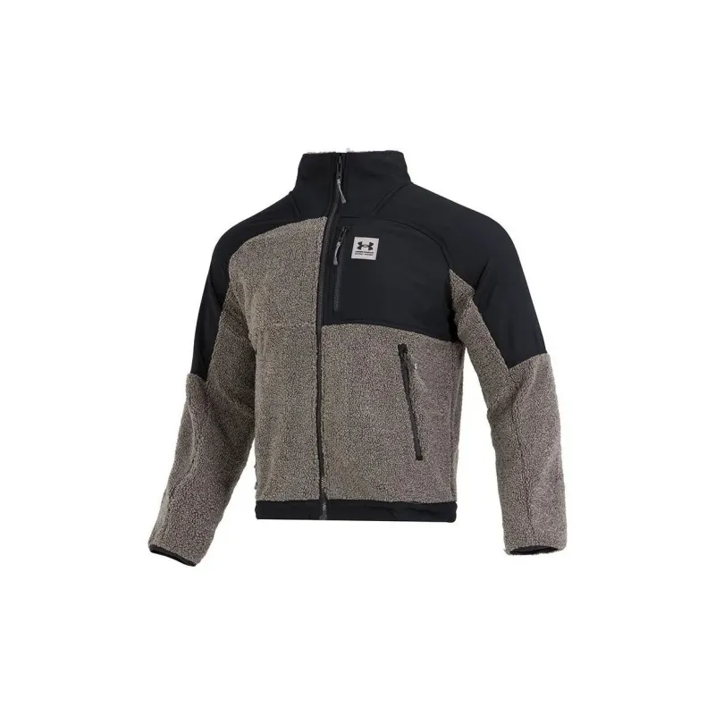 Under Armour Velvet feel Coat Men's Brown Comes With Necklace-1