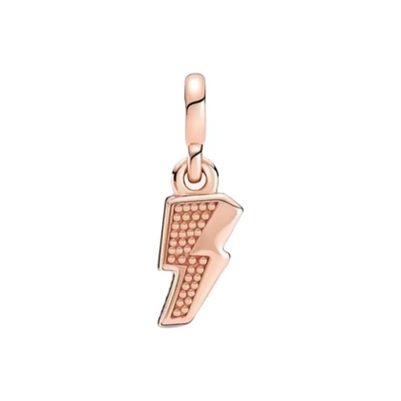 Pandora 925 Sterling Silver Charms / Pendants Women's Rose Gold-2