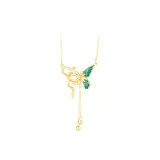Butterfly Serpent Necklace[Yellow]