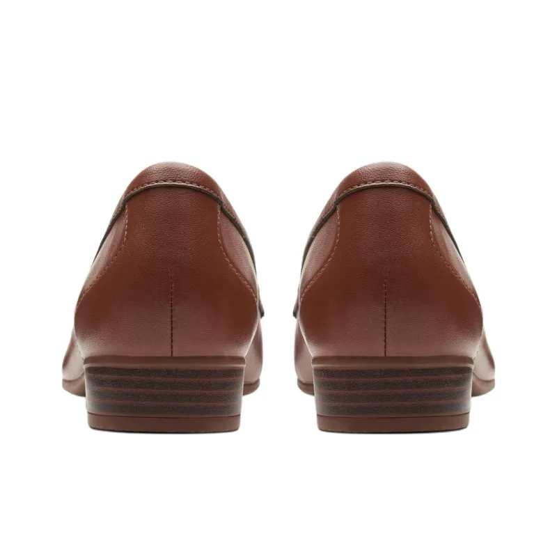 Clarks Juliet Shine Loafers 2.5cm Women's Brown-4