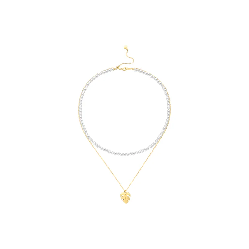 BABYBEI 925 Sterling Silver Shell Pearl Necklaces Women's-0