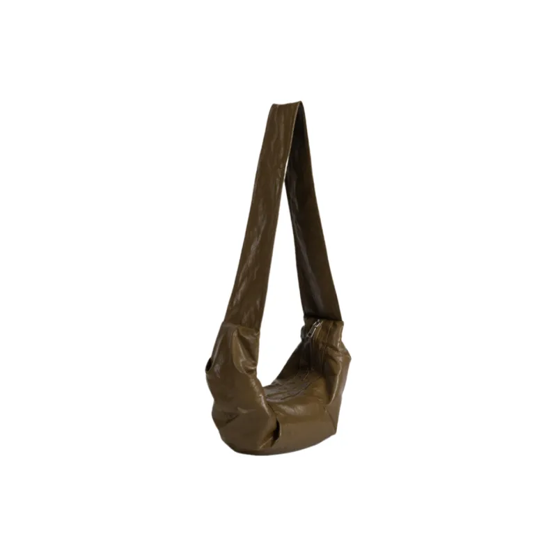 DALO PU Crossbody Shoulder Bags Women's Black/Coffee/Ecru/Mud-9