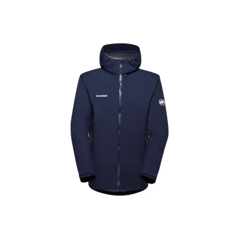 MAMMUT Convey Windbreaker Jackets Unisex Deep Sea Blue+Comes With Necklace-1