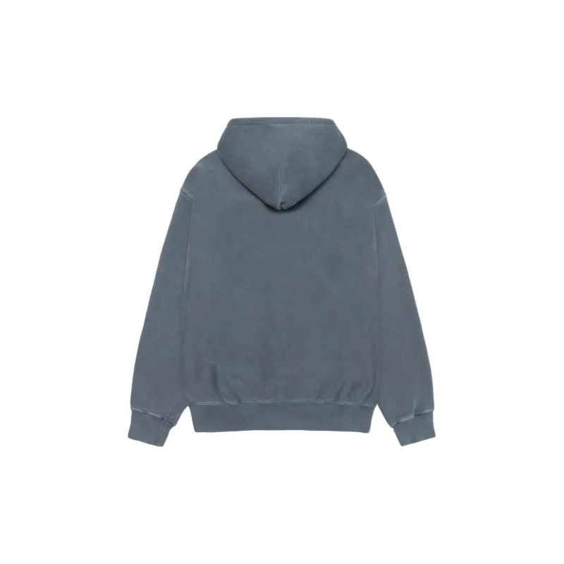 Stussy Rasta Lion Zip Pigment Dyed Hoodie-3