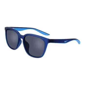 Nike Plastic Square Sunglasses Unisex Blue