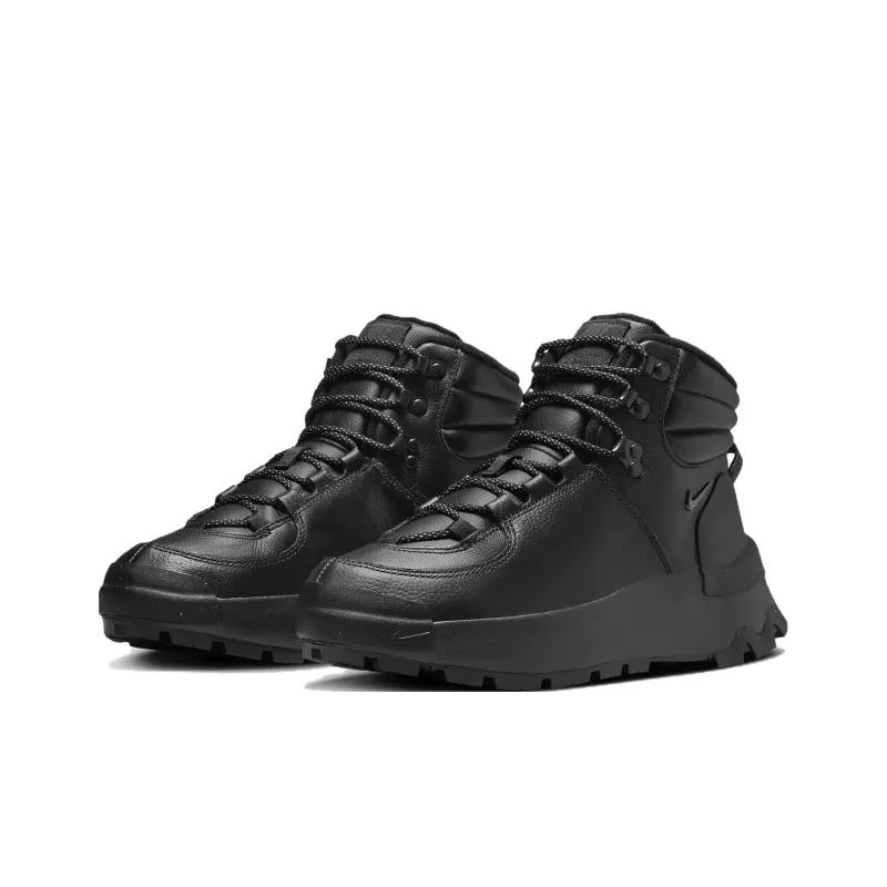 Nike City Classic Premium Black Anthracite Silver Women's-2