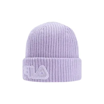 FILA Sheep Wool Beanies Unisex Purple