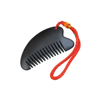 XIBI Moxibustion Comb Shoulders And Neck Massage Comb Straight Hair