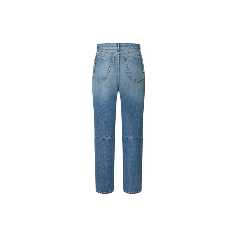 LOUIS VUITTON SKI Skiing Series FW24 Jeans Women's Blue-1