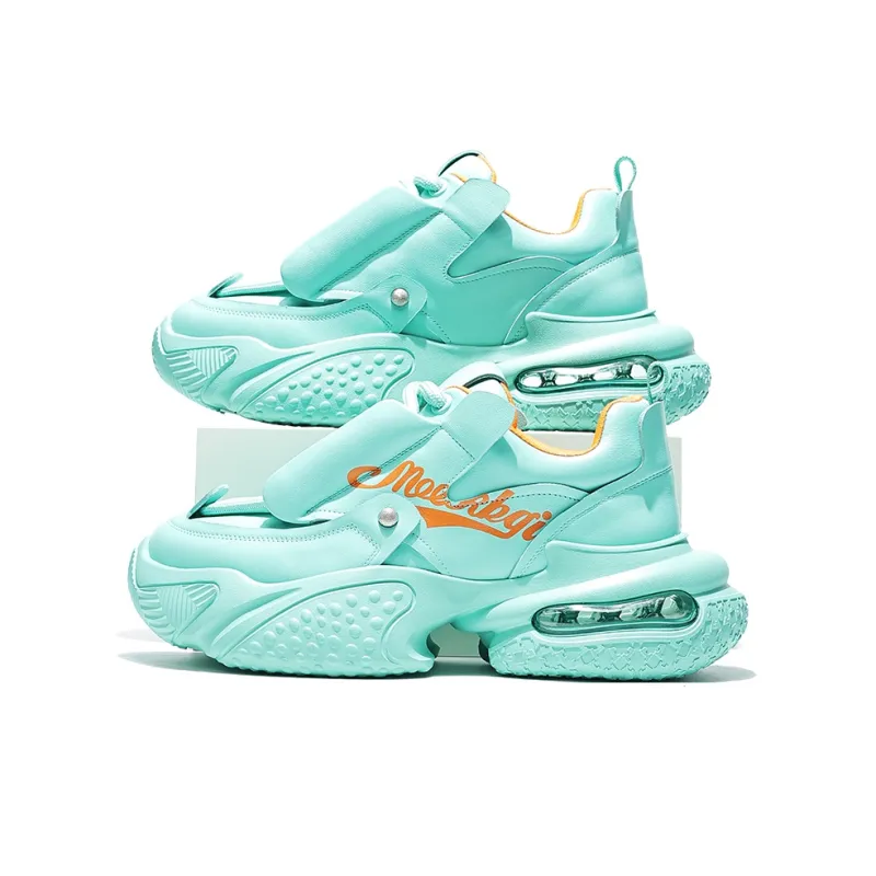 MOERBAI Spacewalk Series Wear Resistant Support Lightweight Height Increasing Low Top Chunky Sneakers Men's-25