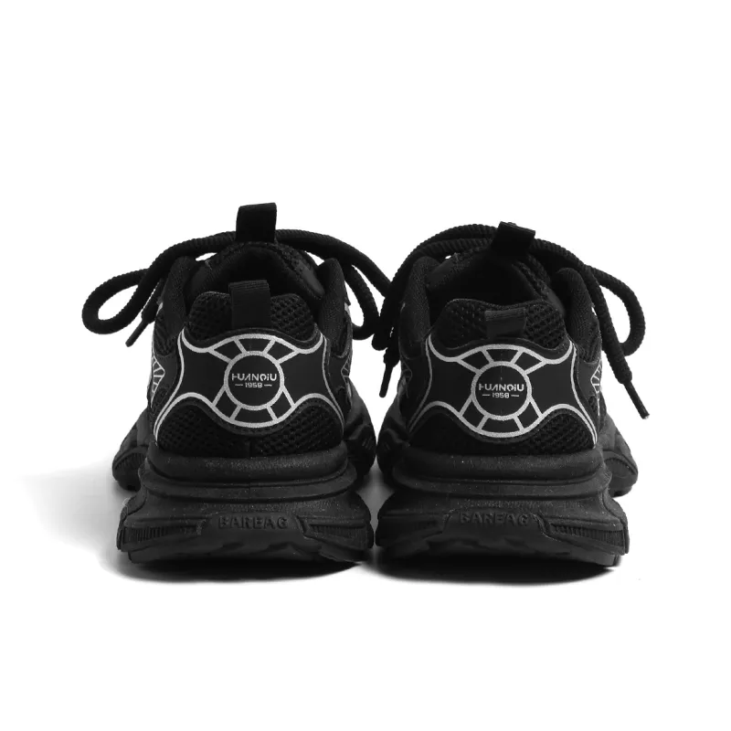 HUANQIU Anti-Slip And Wear-Resistant Breathable Low-Top Chunky Sneakers Women's-11