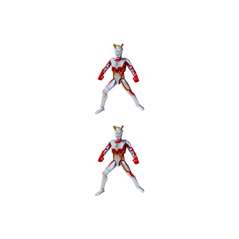 BANDAI With Speaker Ultra Posable Collection Hero Toy Ultraman Zero Strong Sunspot Type Action Figures-1