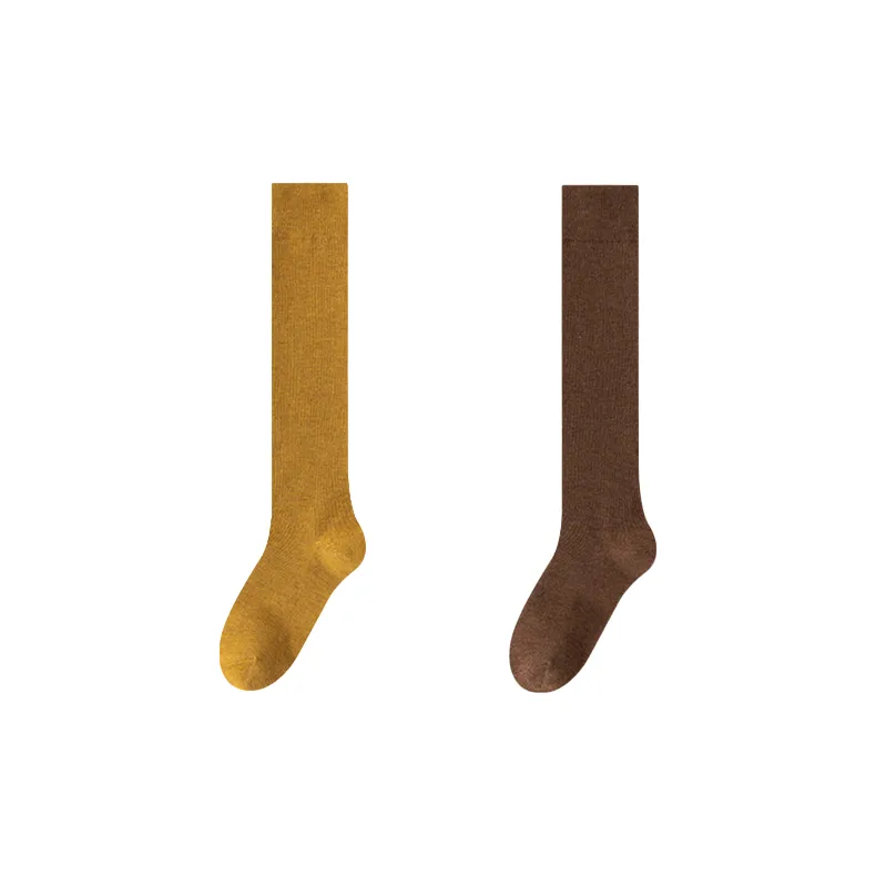 MIIOW Knee High Socks Women's Combo Set-7