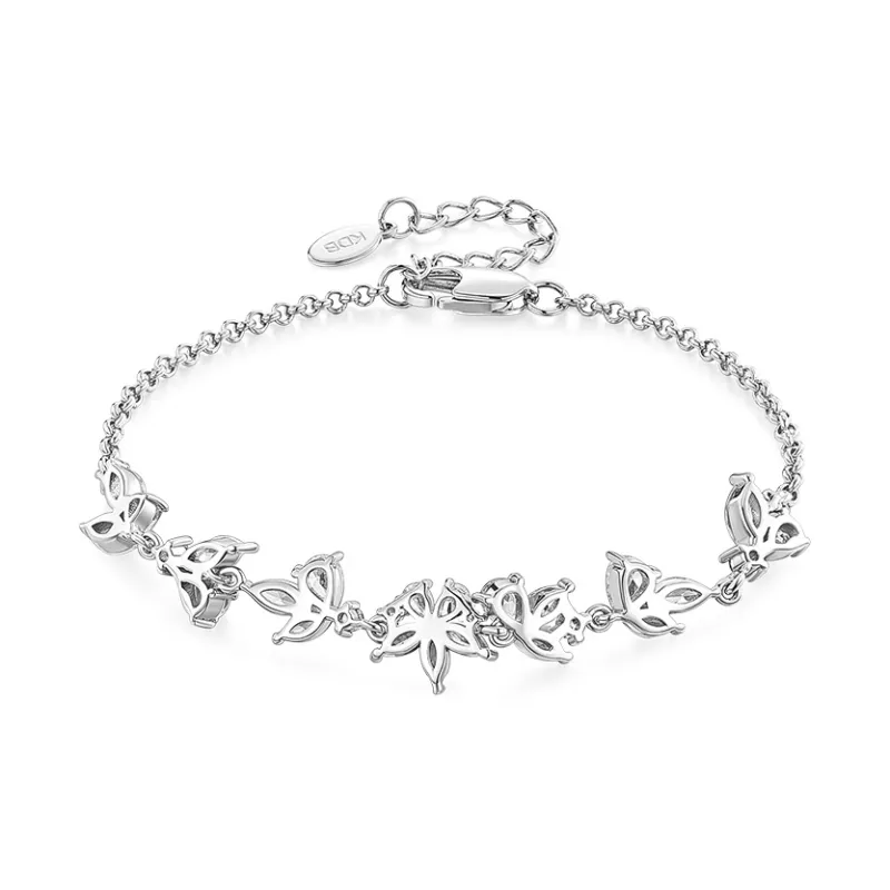 KADER 925 Sterling Silver Bracelets Women's Silver Girlfriend Birthday Anniversary Gift Product-2