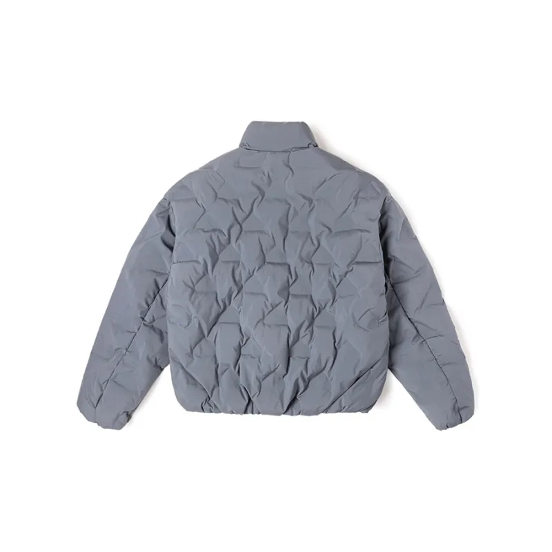 Lee Puffer Jackets Men Blue Gray-1