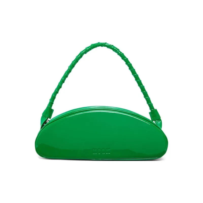 MSGM Debossed logo Leather Tote Bag-0