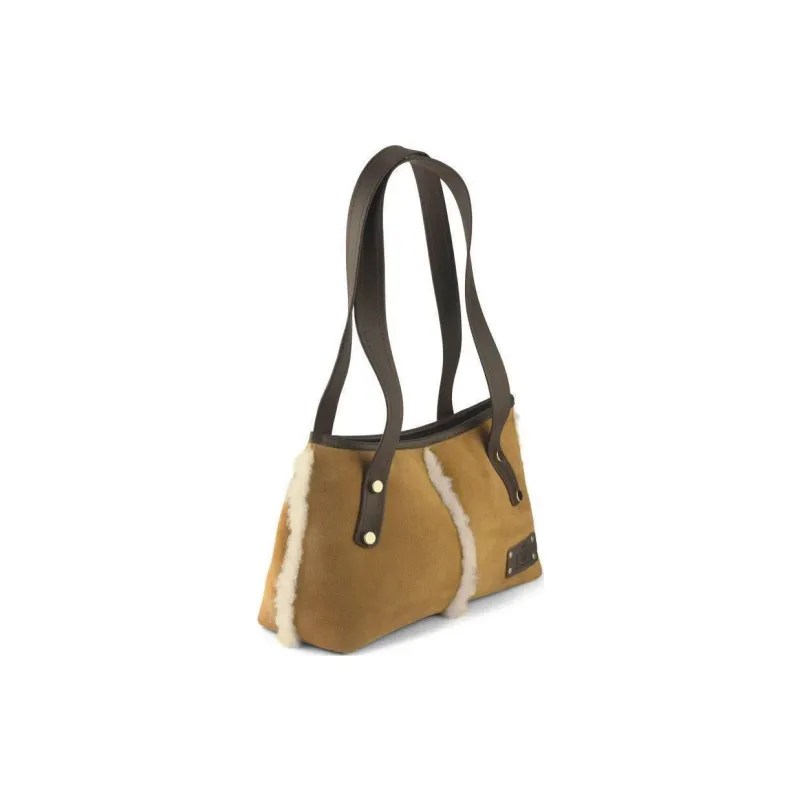 UGG Sheepskin Shoulder Bag Handbag Shoulder Bag Women's Chocolate/Chestnut-8