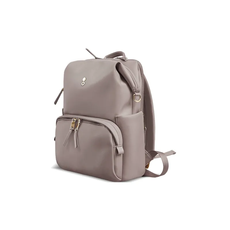 ECHOLAC Fabric Backpack Women's Gray/Pink/Black/Orange/Lake Green-1