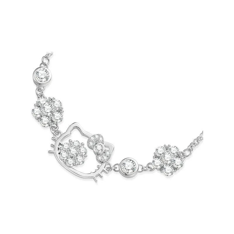 Sanrio S925 Silver Bracelet, Gift Box Set Women's-2