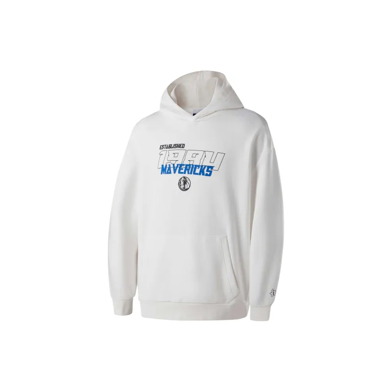NBA Dallas Mavericks Sweatshirts Unisex White-1