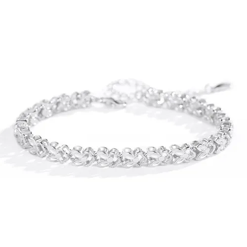 Love Link Sterling Silver Bracelets Women's