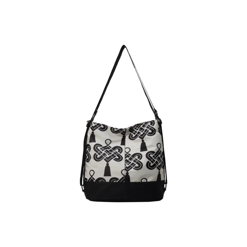 Yalu Fabric Backpack On The Shoulder Regular Unisex Multicolor-5