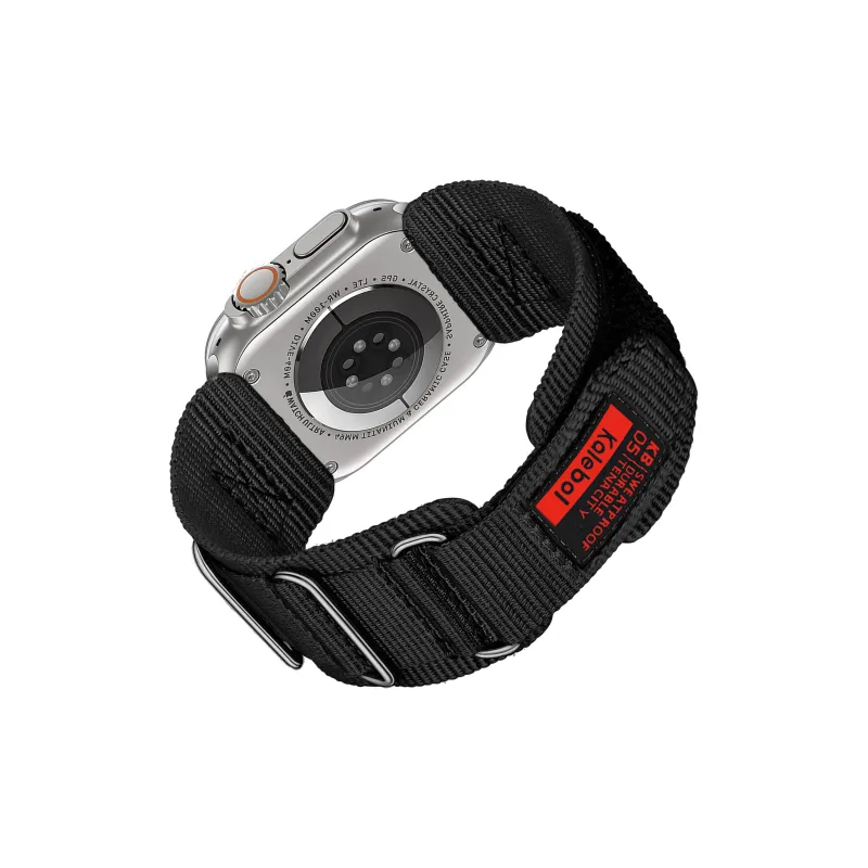 NCFCK Watch Band Apple Compatibility Nylon Material-4