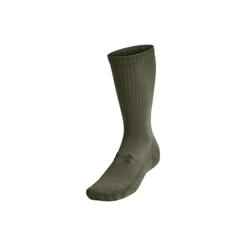 Under Armour Tactical Mid-Calf Socks Unisex 1 Pack Marine Blue OD Green/Baroque Green-0