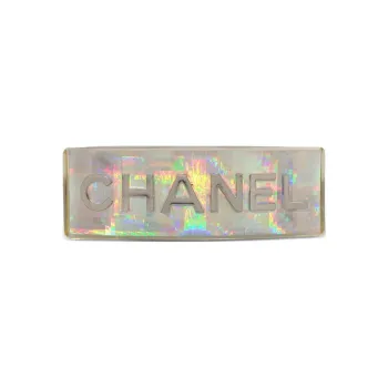 CHANEL 1997 Holographic Hairpin Barrette