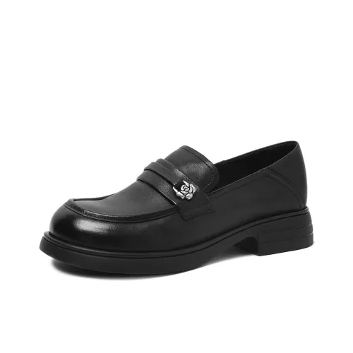 CAMEIDO Loafers 3.5cm Women's Black